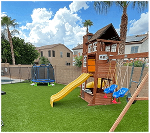 playground-on-top-of-green-grass