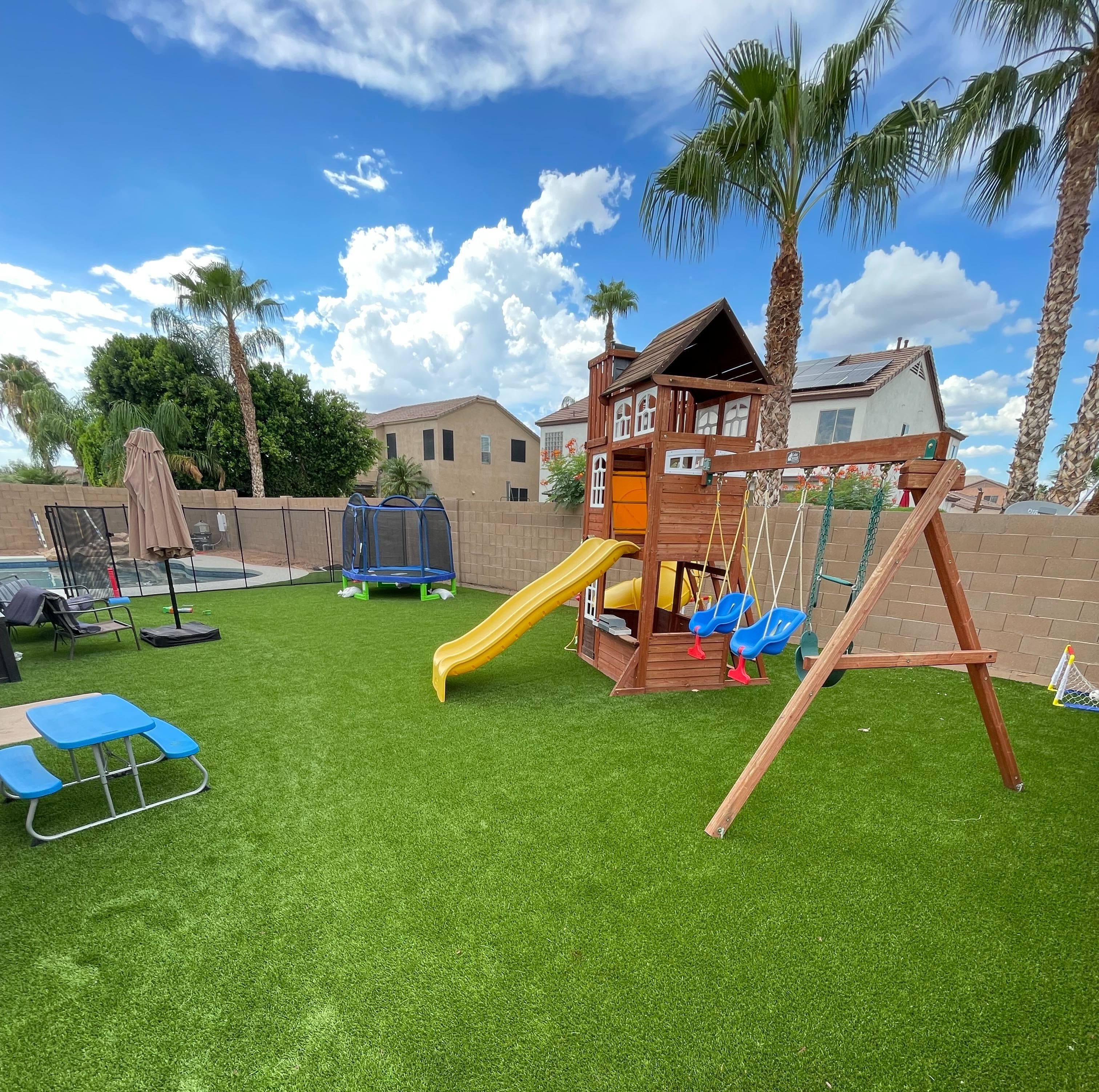 Child-safe artificial turf play area Arizona