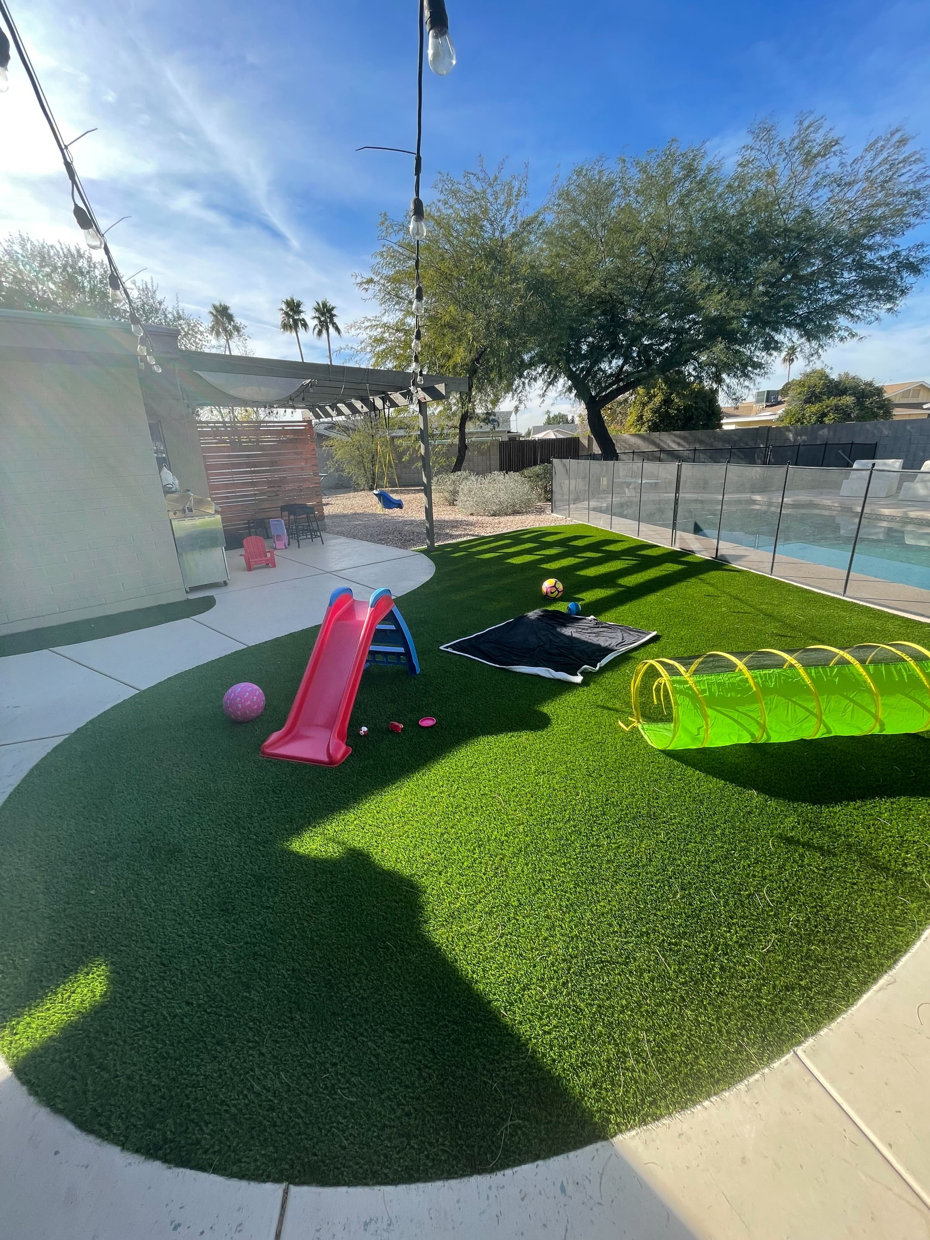 Safe playground artificial grass Arizona